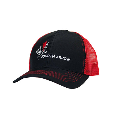 Arrow Hat Trucker Fourth Red